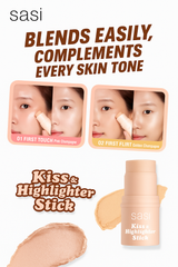 Sasi | Kiss & Highlighter Stick 4g Plumped Raisins