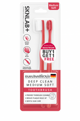 Skynlab | Deep Clean Medium Soft Toothbrush Plumped Raisins