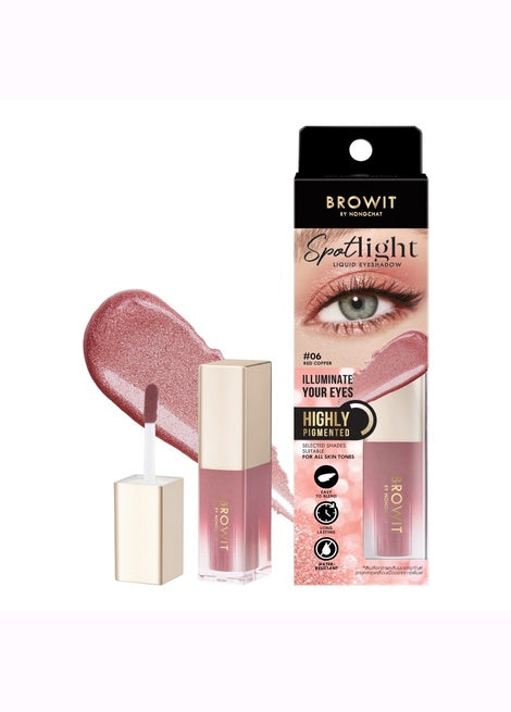Browit spot light liquid eyeliner with packaging on a white background