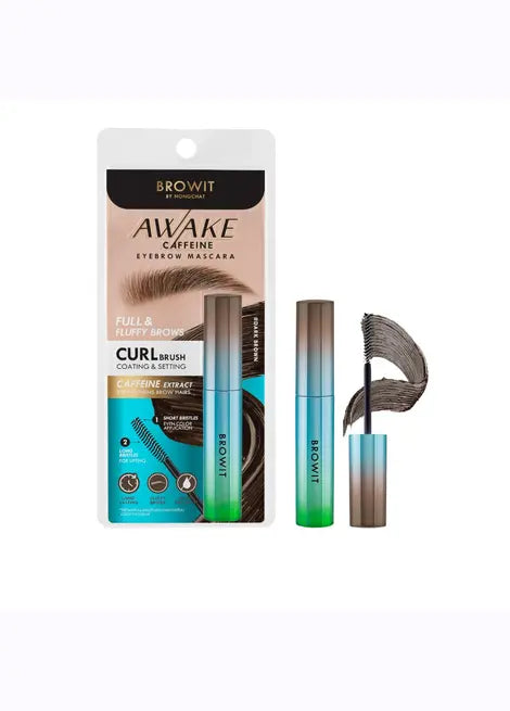 BROWIT | Awake caffeine EyeBrow Mascara 4g BROWIT