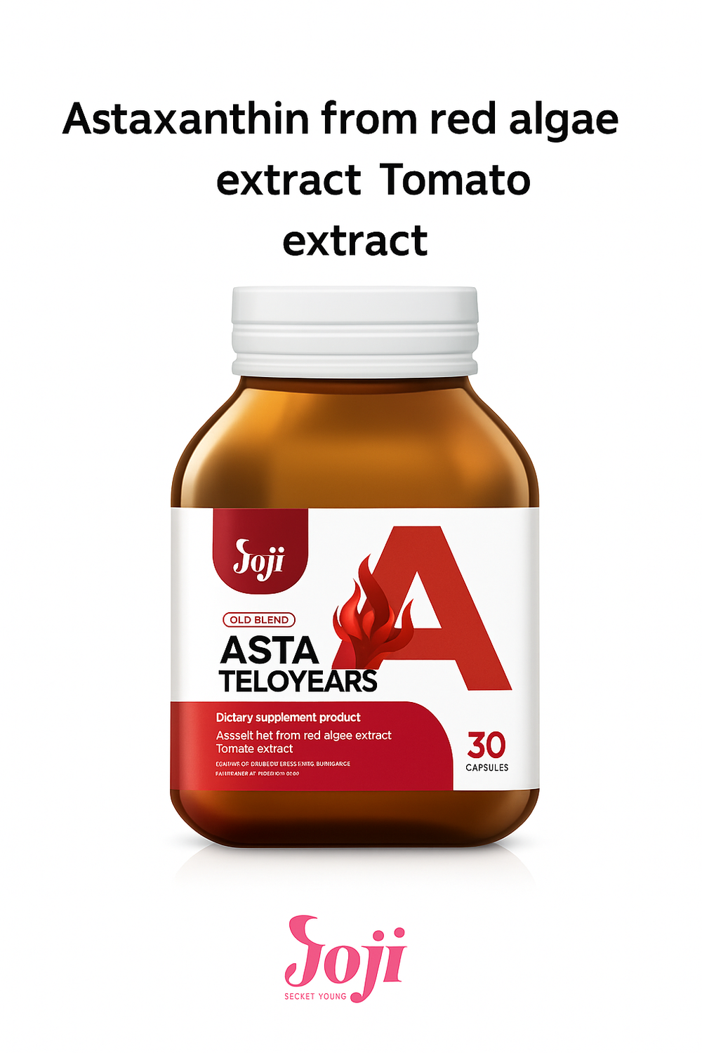 Joji | Asta Teloyears Dietary Supplement Product (30 Capsules) Joji