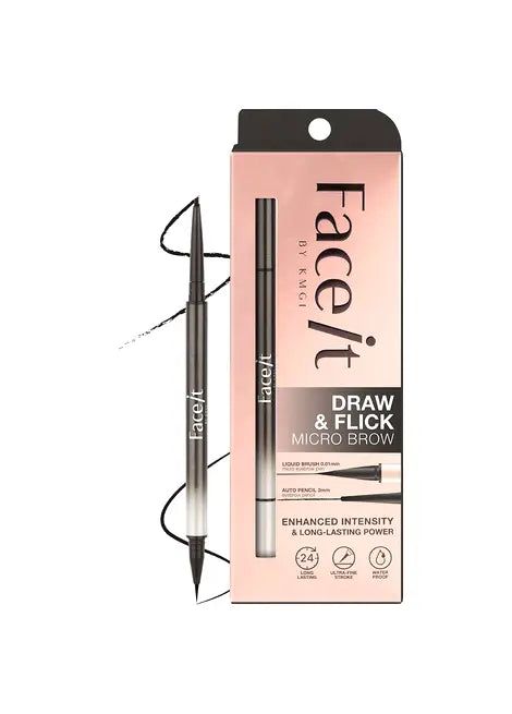 FACE IT | Draw & Flick Micro Brow 0.07g+0.28ml FaceIt