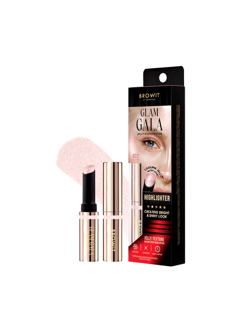 Highlighter with packaging on a white background