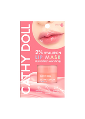 Cathy Doll 2% Hyaluron Lip Mask packaging on a white background
