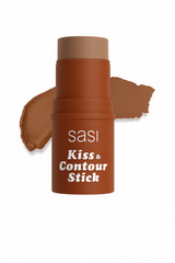 SASI Kiss & Contour Stick with brown shade on a white background