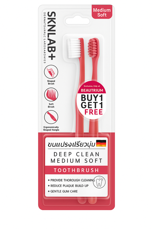 Skynlab | Deep Clean Medium Soft Toothbrush