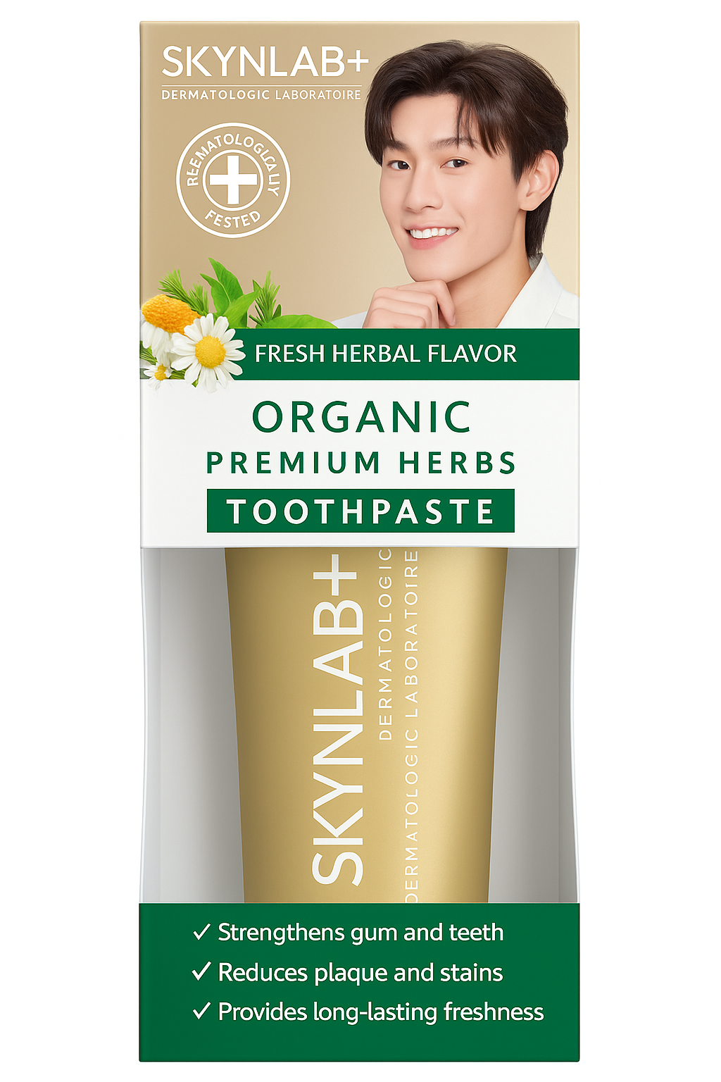 Skynlab | Organic Premium Herbs Toothpaste 50g