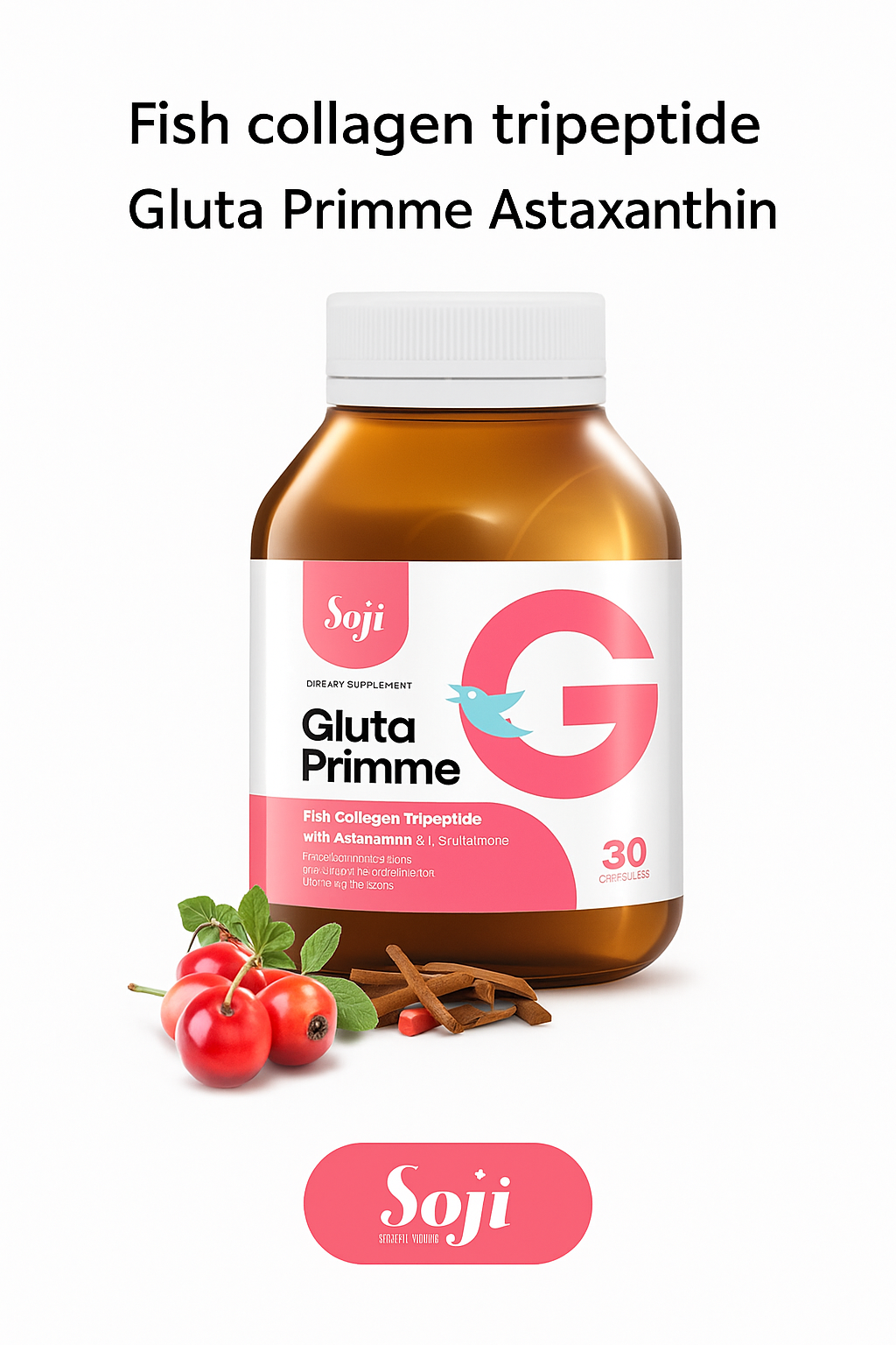 Joji | Gluta Primme Dietary Supplement Product (30 Capsule)