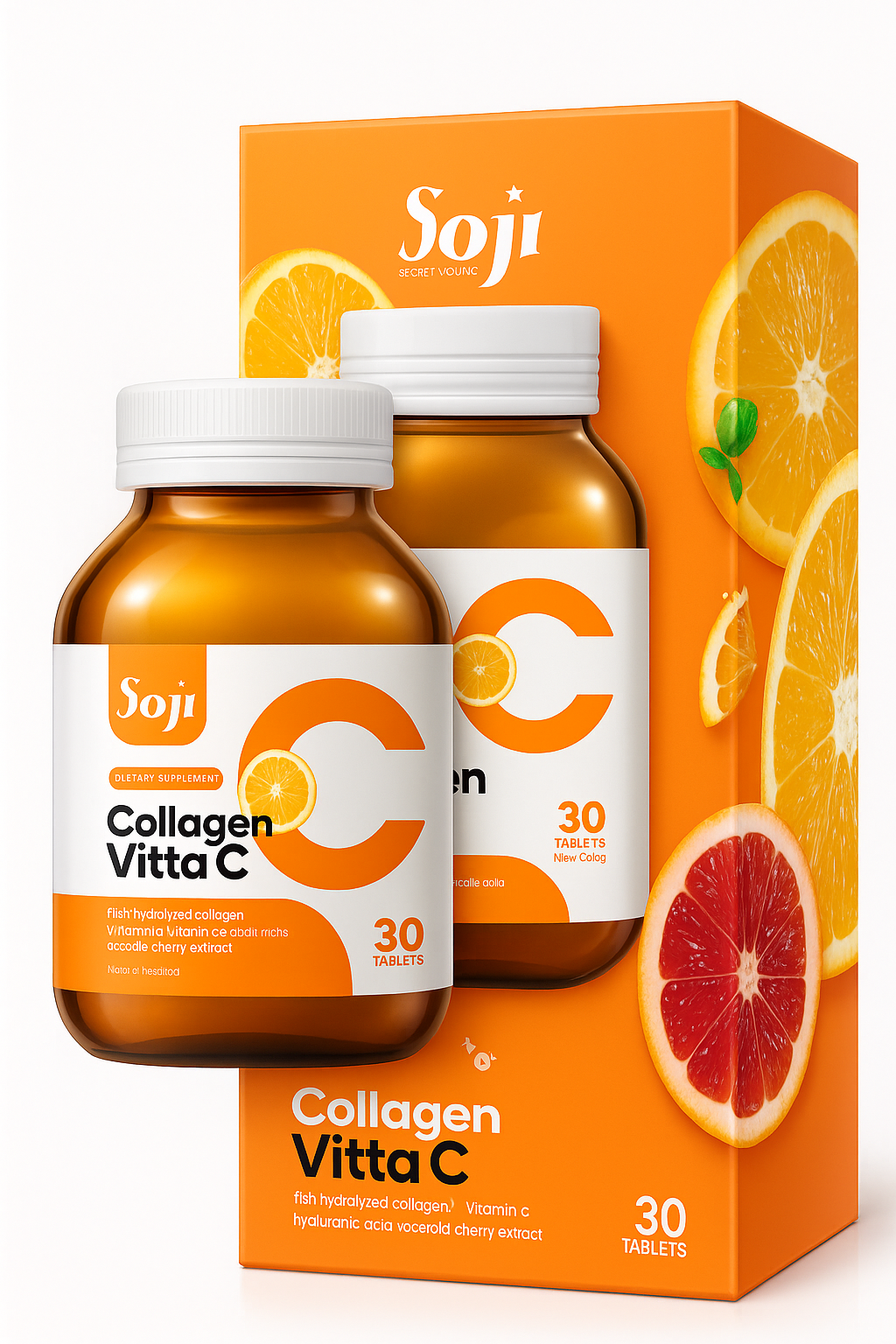 Joji | Collagen Vitta C Dietary Supplement Product (30 Capsules)