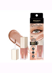 Eyeshadow with packaging on a white background