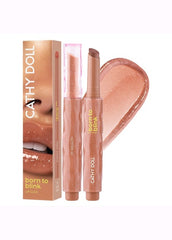 Cathy Doll lip product set with packaging on a white background