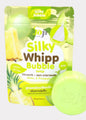 Silky Whipp Bubble Soap packaging with a pineapple illustration on a white background