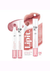 Lipit lip primer packaging with a lip graphic on a white background