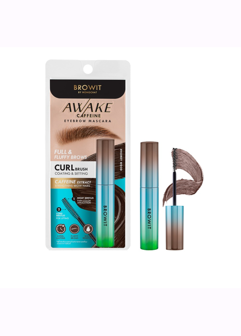 BROWIT | Awake caffeine EyeBrow Mascara 4g