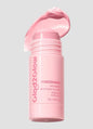 Pink skincare product with 'Glow2Glow' branding on a white background