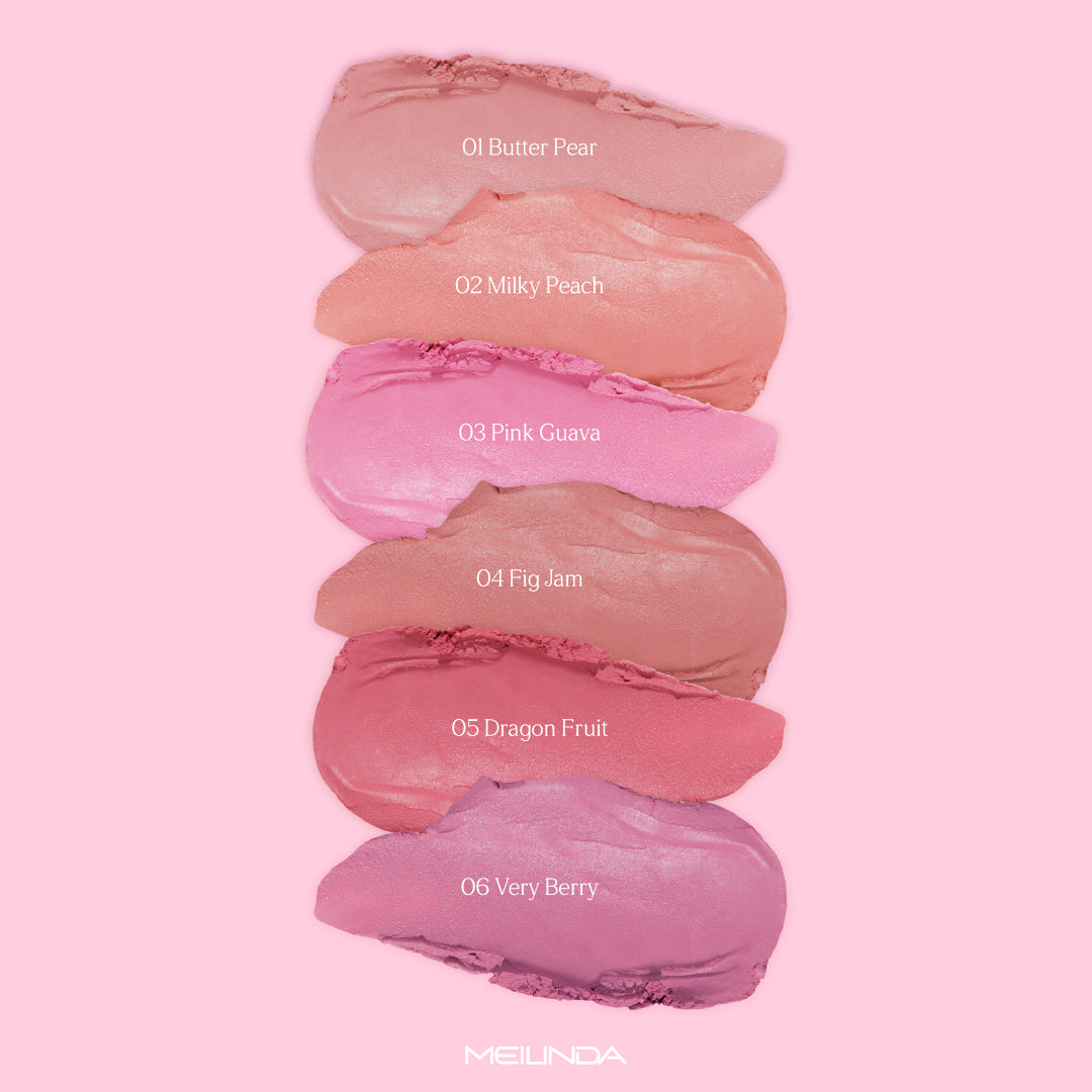 Meilinda - Dewy Blush Stick Plumped Raisins
